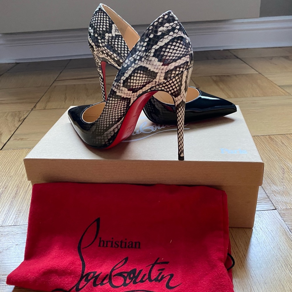 Christian Louboutin Black Pigalle Follies